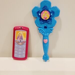 Barbie Talking Wand and Phone Set